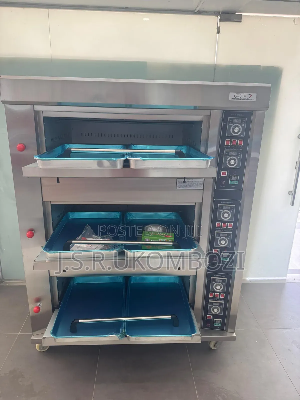 Oven Gas Deck 3 Trey 6
