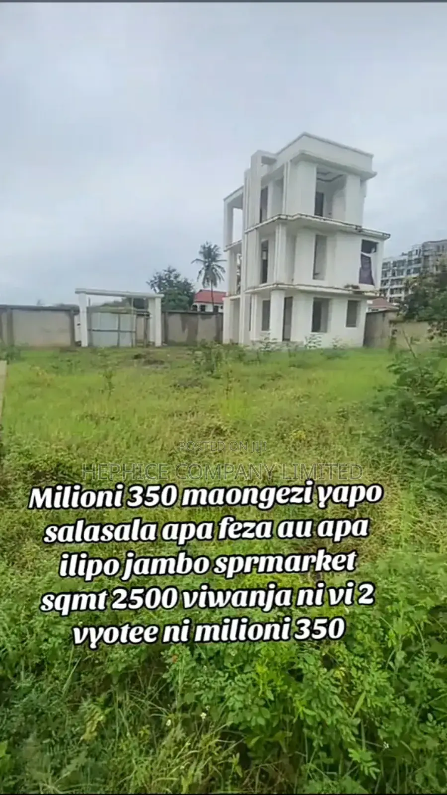 6bdrm Block of Flats in Hephice Company, Kunduchi for sale