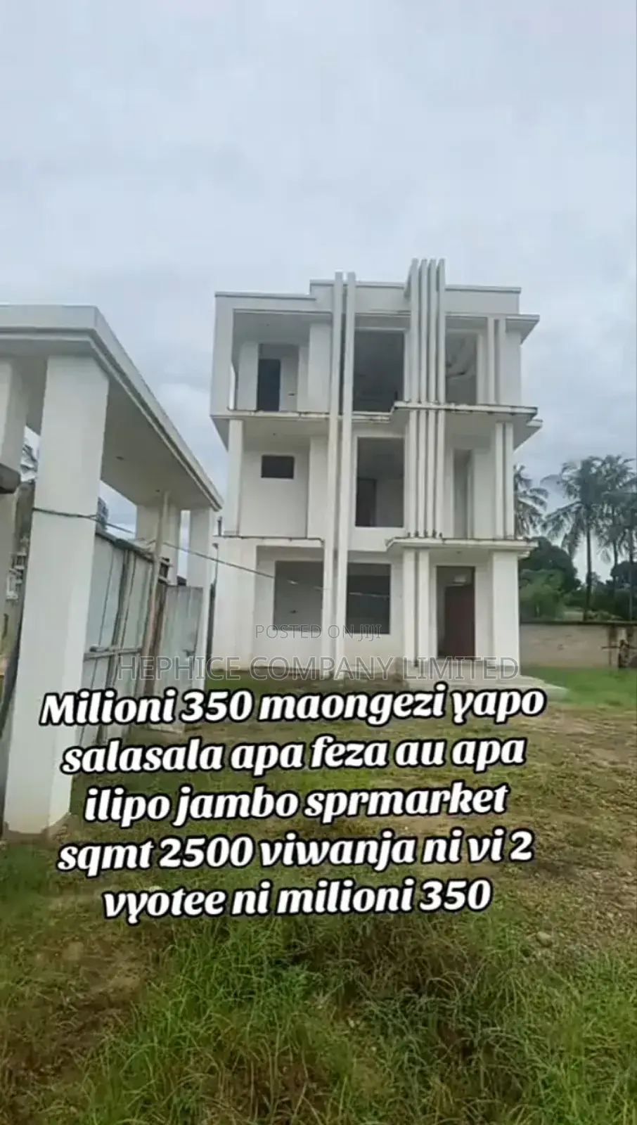 6bdrm Block of Flats in Hephice Company, Kunduchi for sale