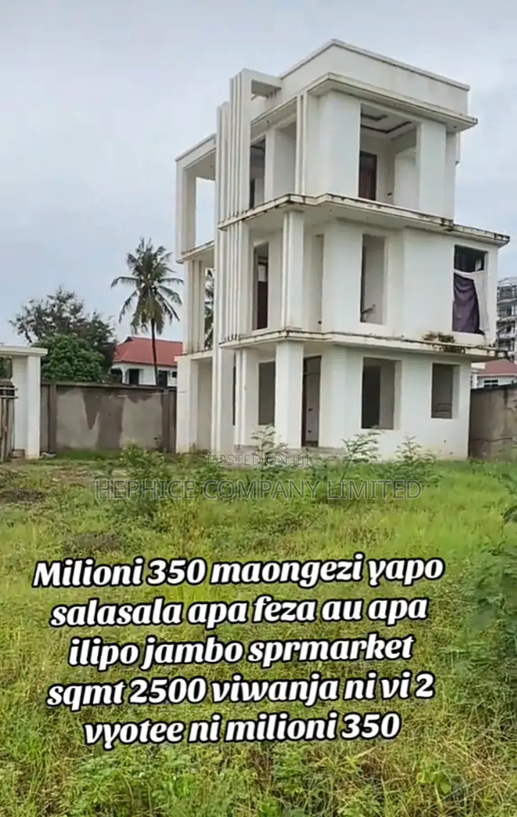 6bdrm Block of Flats in Hephice Company, Kunduchi for sale