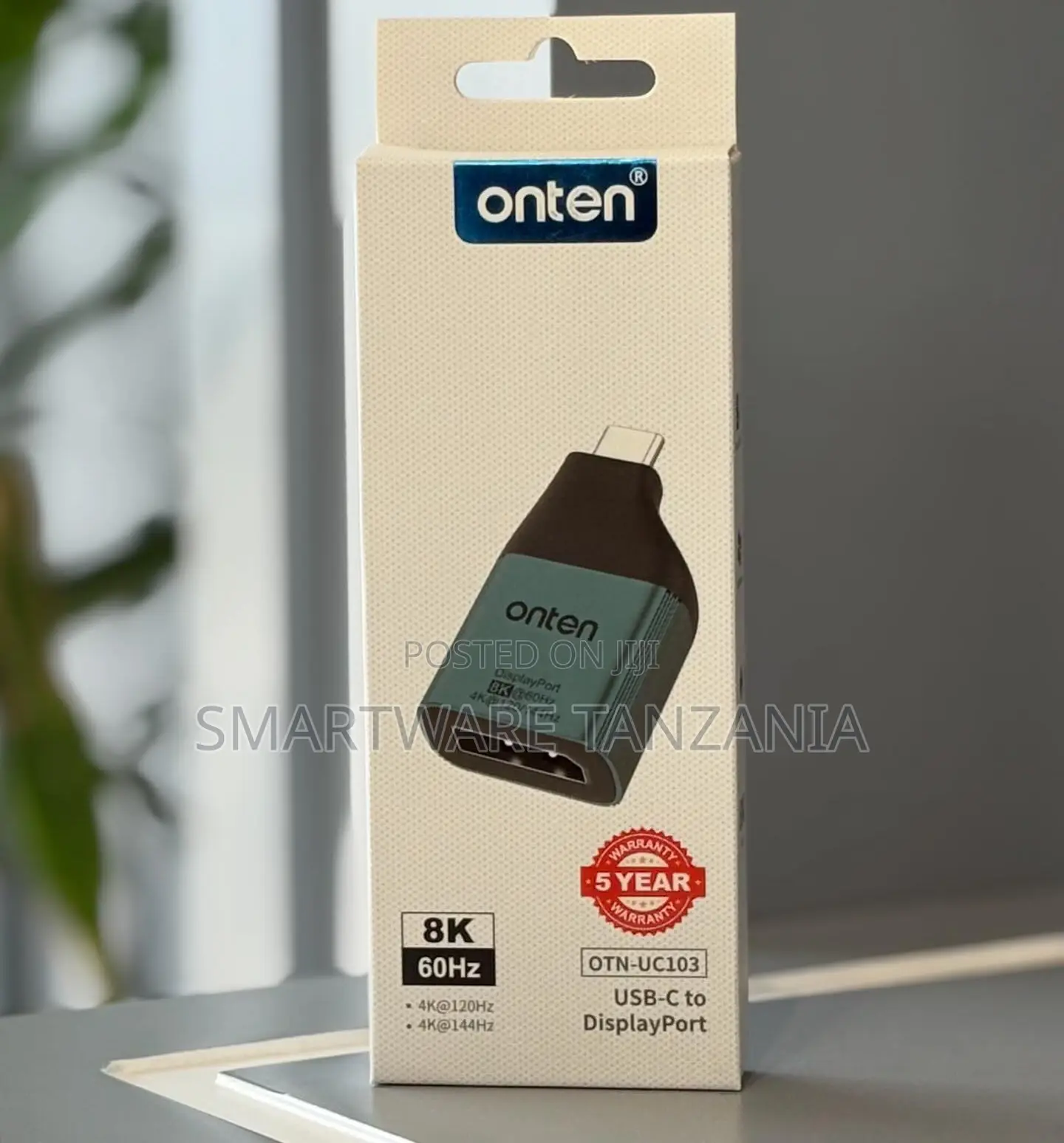 Onten Otn-uc103 Usb-c To Displayport Adapter 60hz