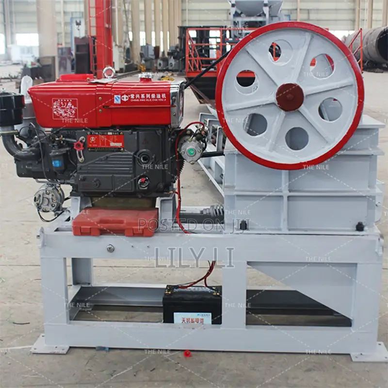Jaw Crusher for Gold Ore Hard Rock Crushing in Kenya