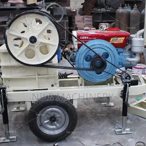 Portable Jaw Crusher Easy Move for Field Mining Operation