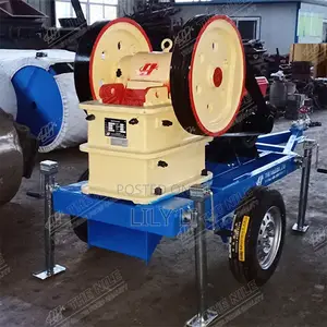 Portable Jaw Crusher Easy Move for Field Mining Operation