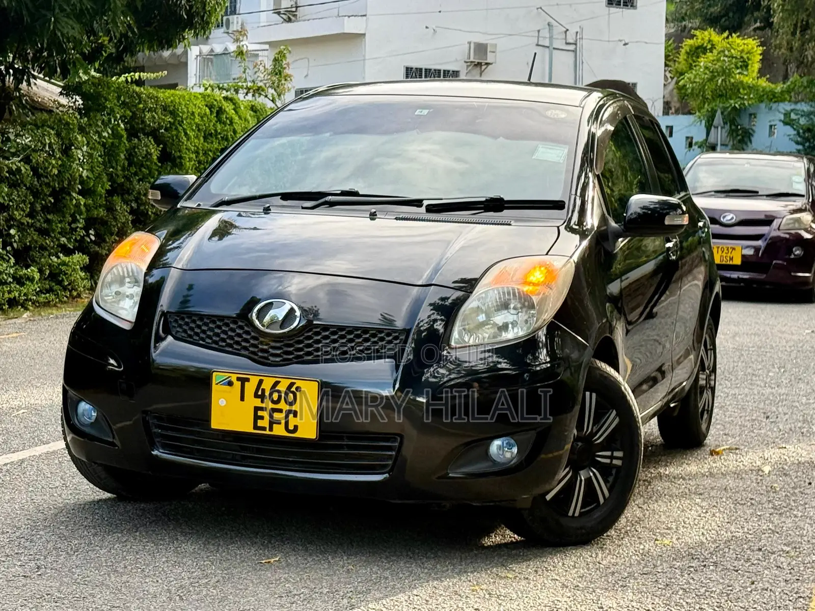Toyota Vitz 2008 Black