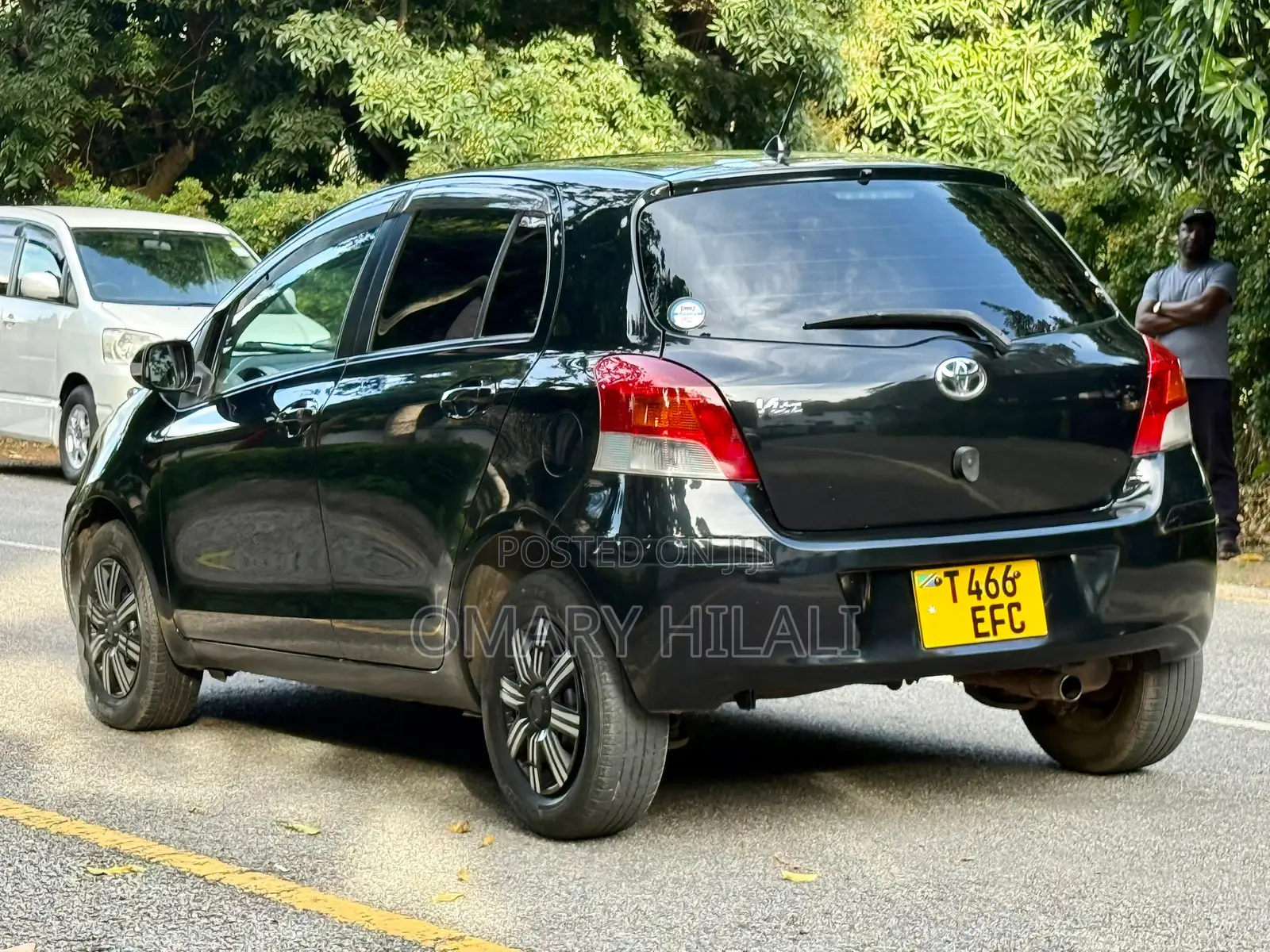 Toyota Vitz 2008 Black