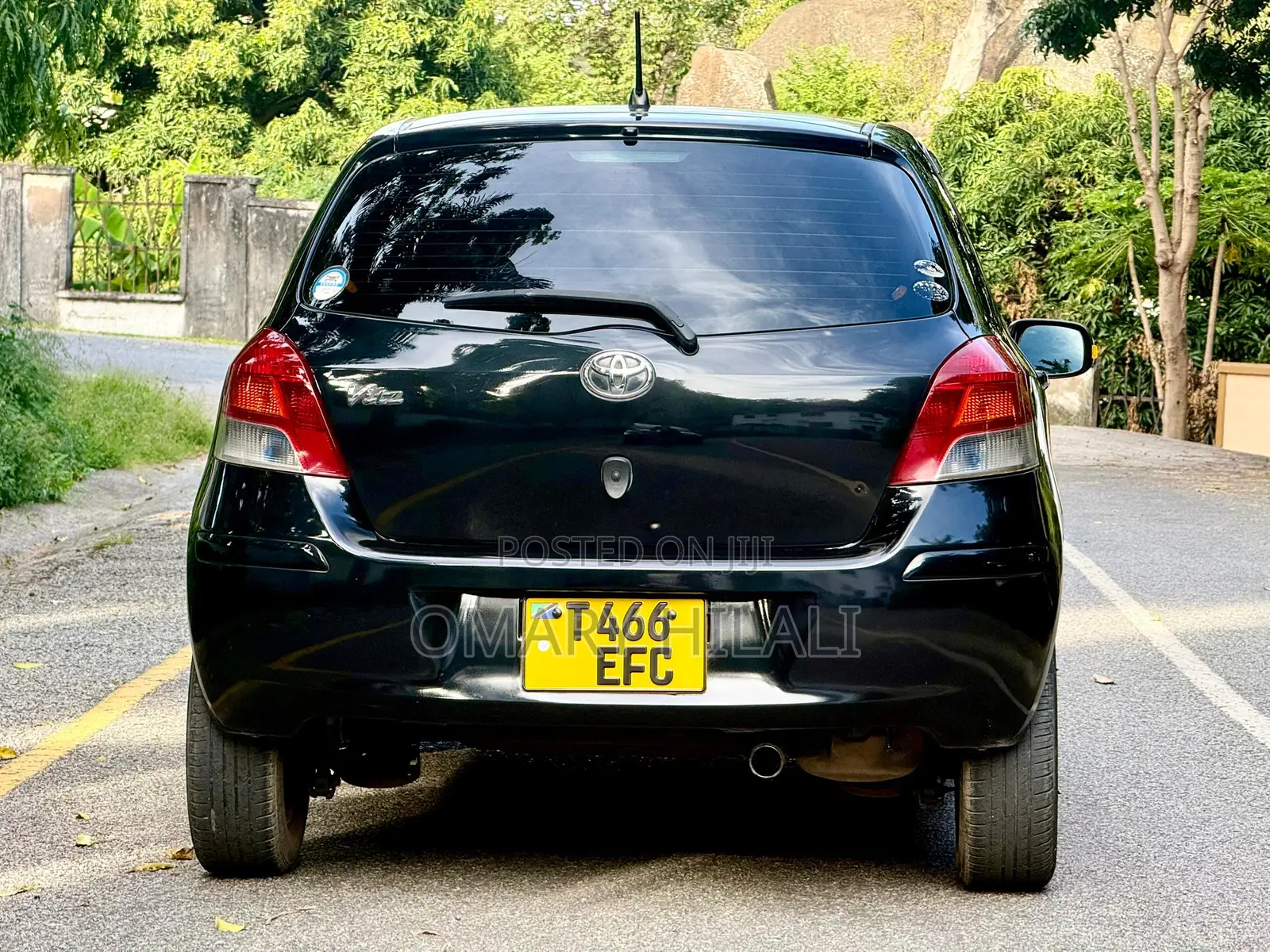 Toyota Vitz 2008 Black