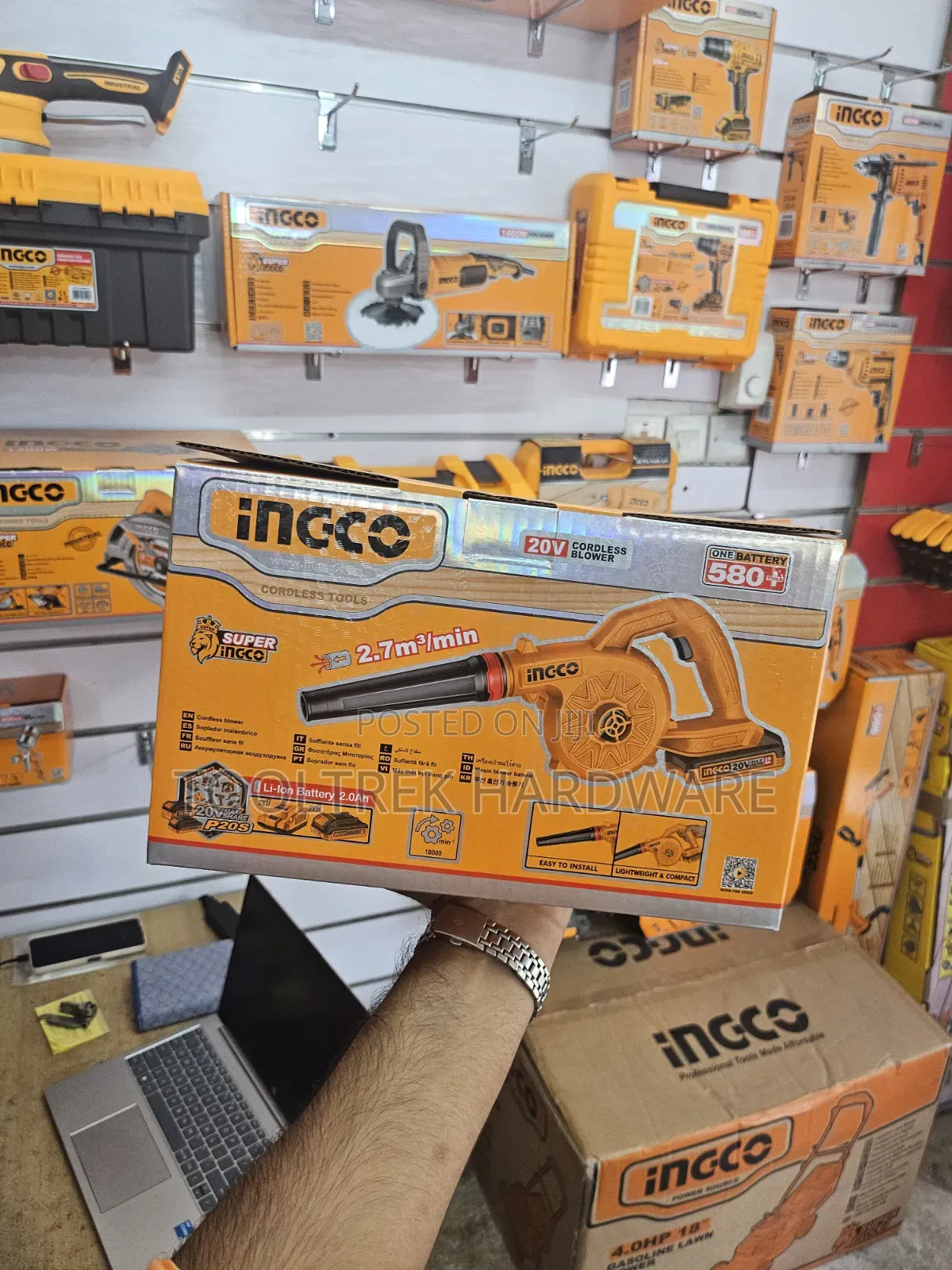 Ingco Cordless Blower 20v