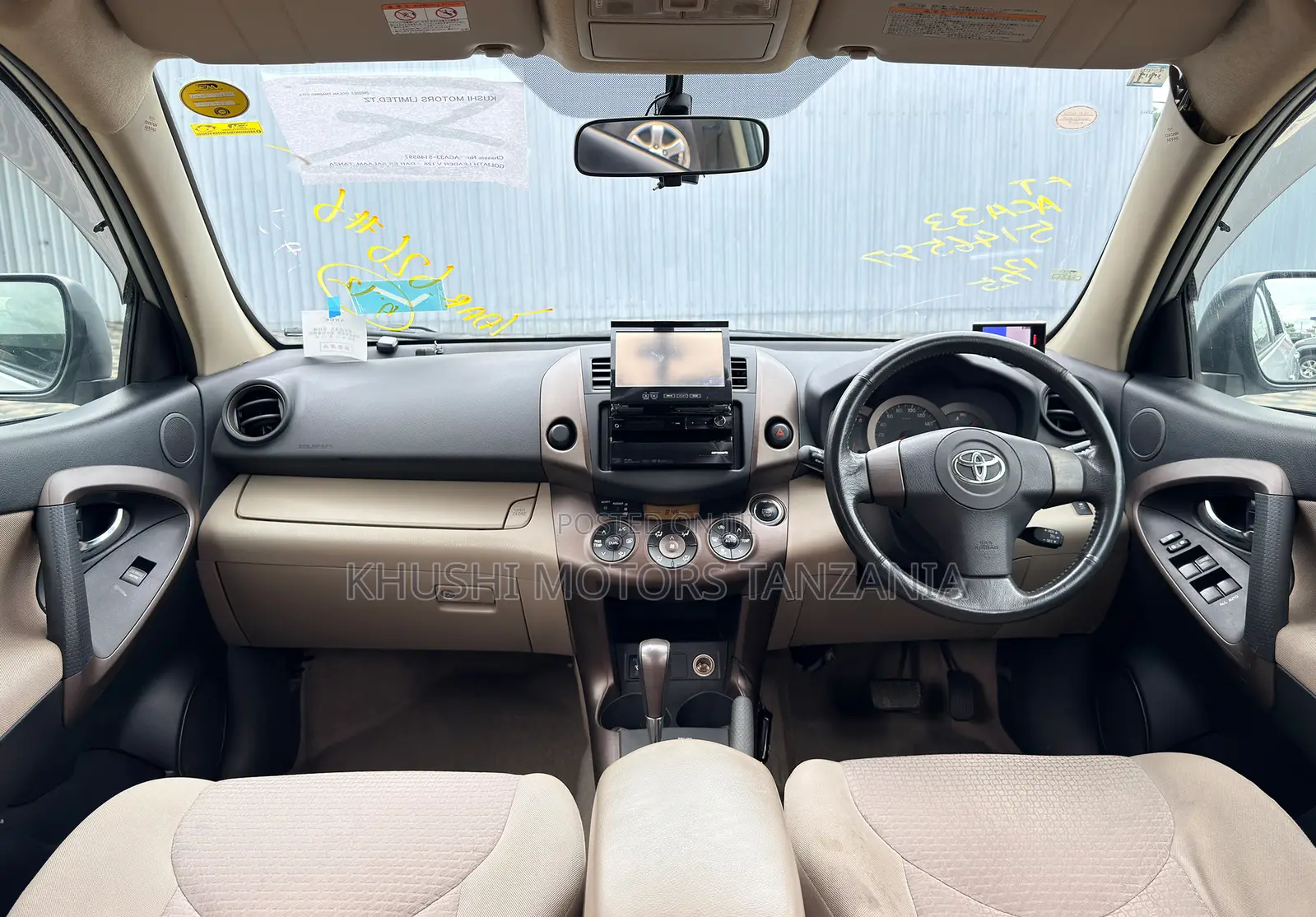 Toyota Vanguard 2007 Silver