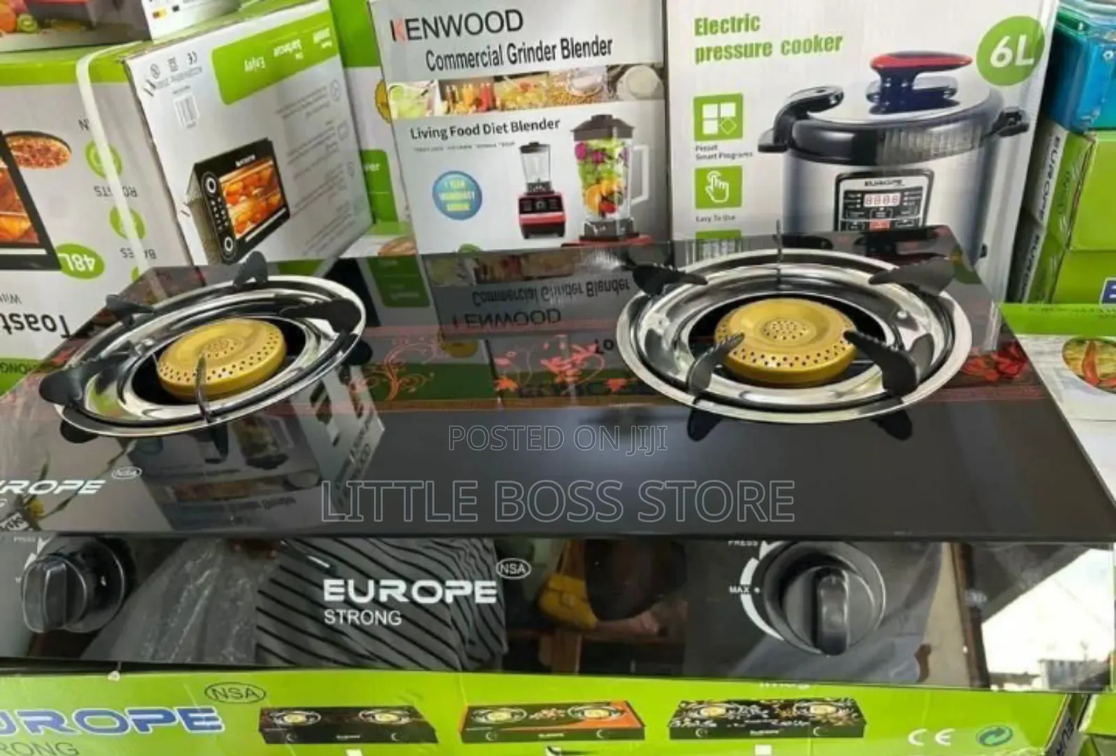 Europe Gas Cooker (Kioo)
