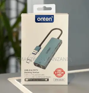 5 In 1 Usb 3.0 To Hdmi Adapter With 100m Network Card-us125