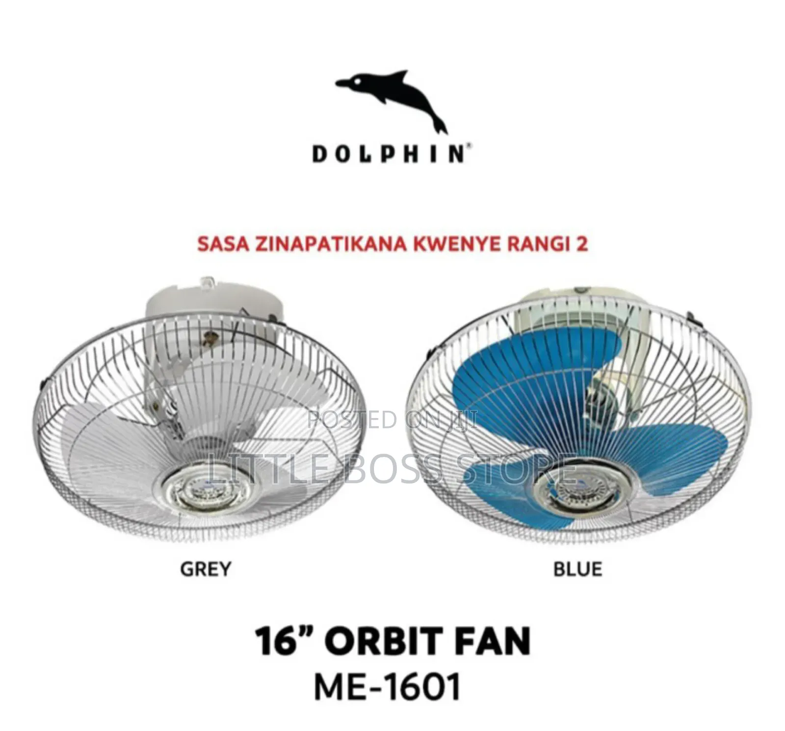 Dolfin Orbit Fan Size 16