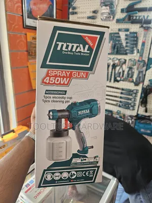 Total Electric Paint Spray Gun 450w