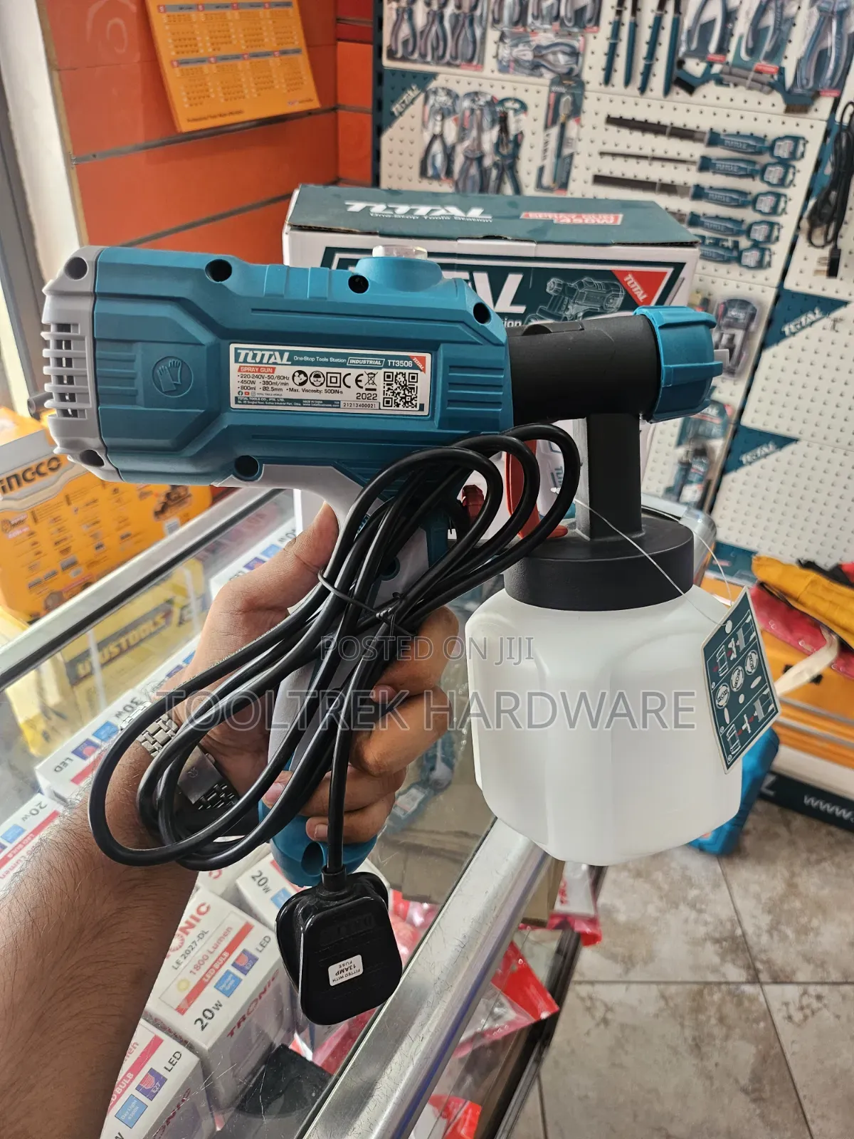 Total Electric Paint Spray Gun 450w