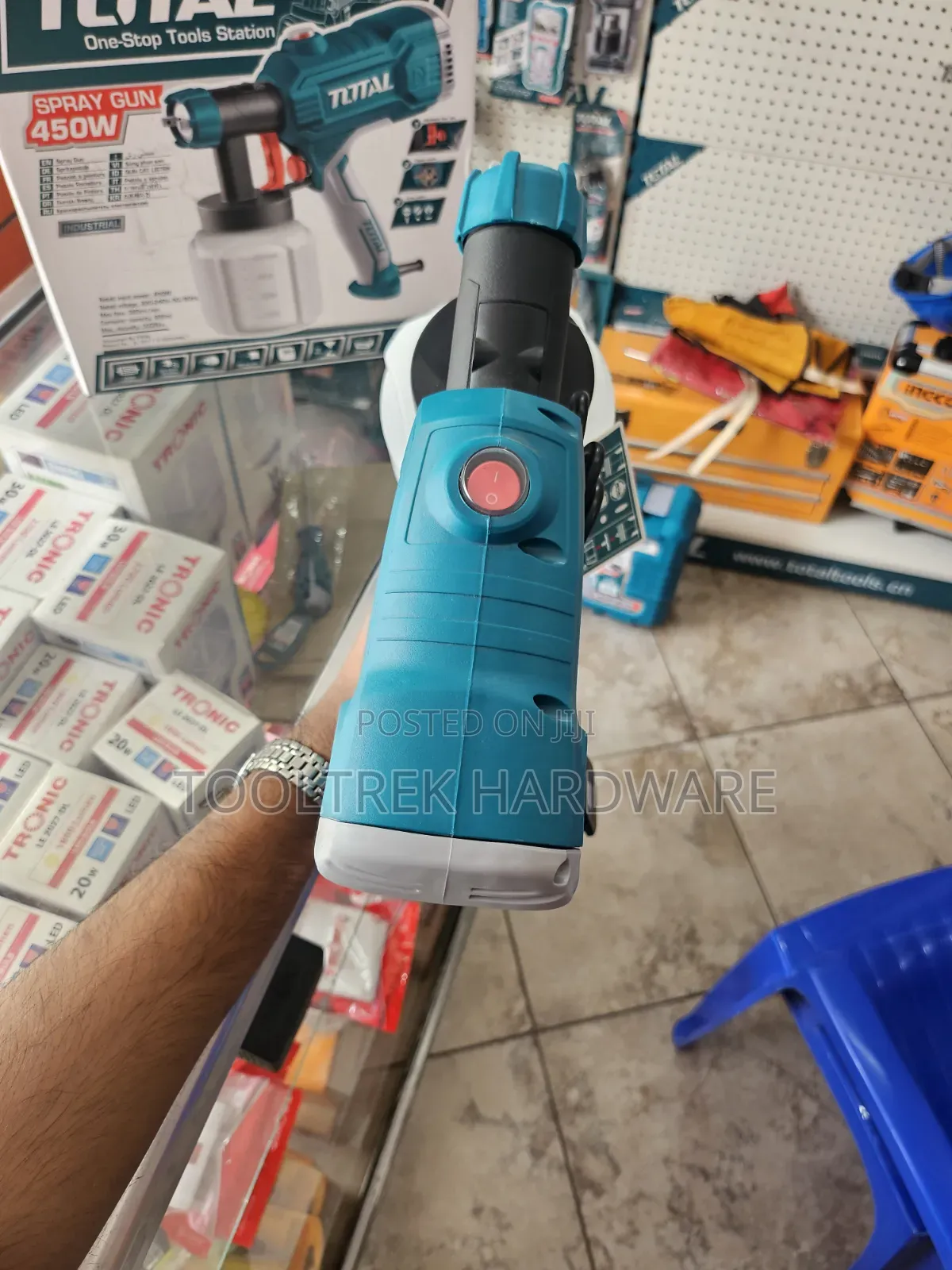 Total Electric Paint Spray Gun 450w