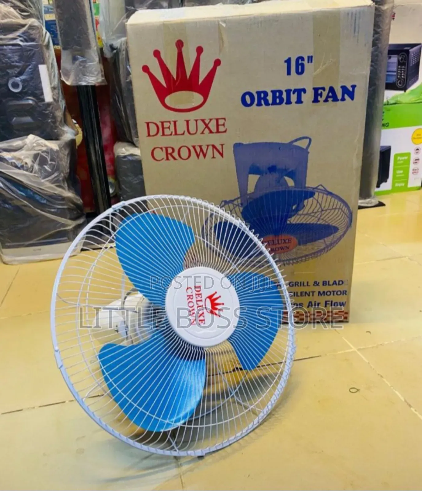 Delux Crown Orbit Fan