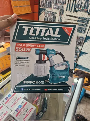 Total HVLP Paint Spray Gun 550w