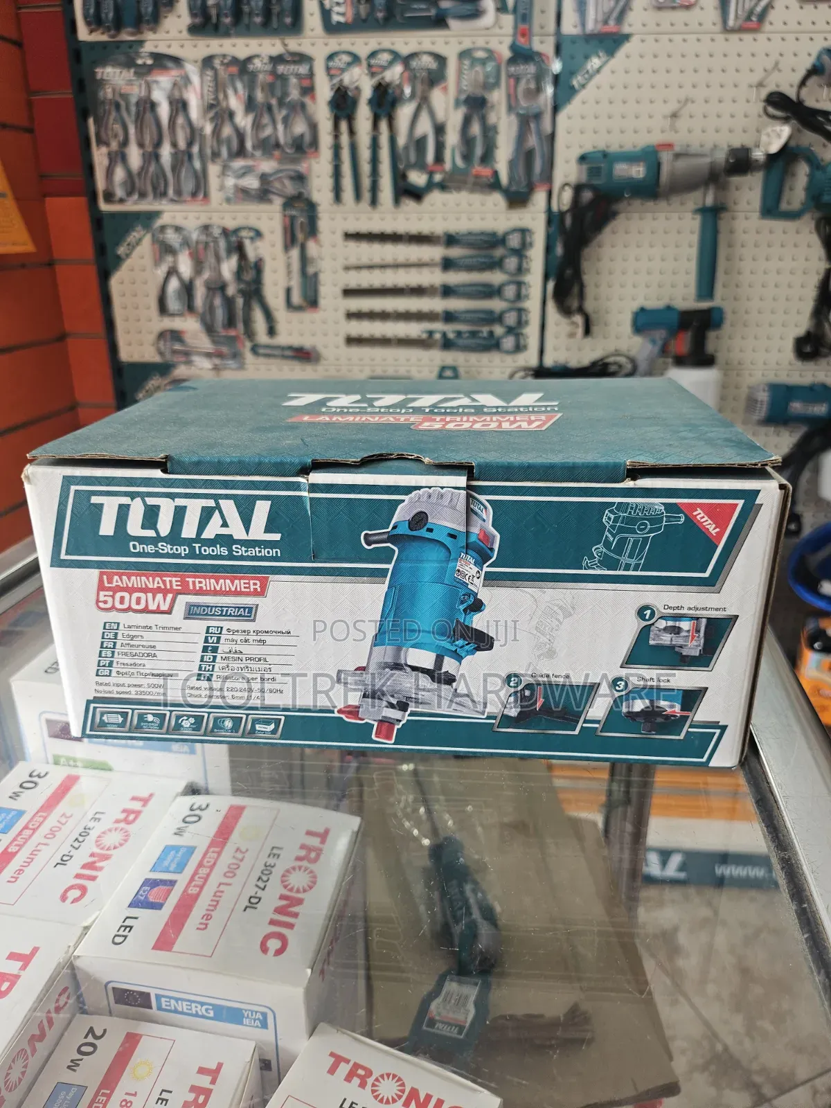 Total Laminate Trimmer Router Ndogo