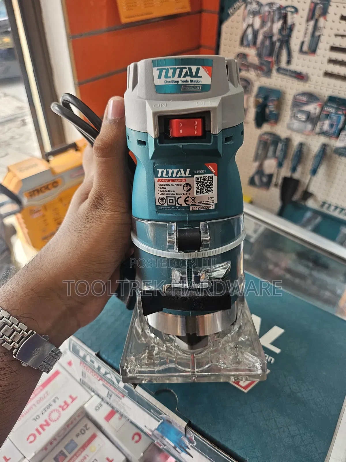 Total Laminate Trimmer Router Ndogo