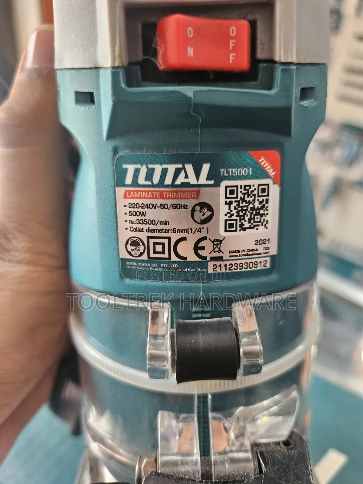 Total Laminate Trimmer Router Ndogo