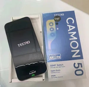 New Tecno Camon 50 Pro 256 GB Silver
