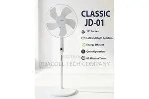 Stand Fan 16" Inches / Classic Jd-01, Feni Ya Kisasa