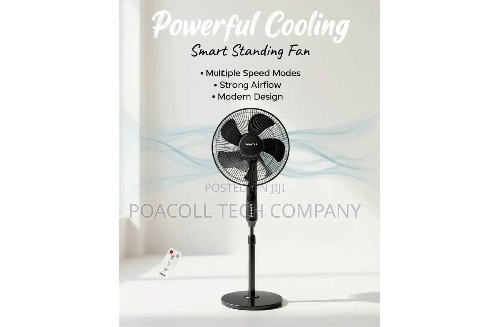 Stand Fan 16" Inches Remote Controlled Fan / Classic Jd-04