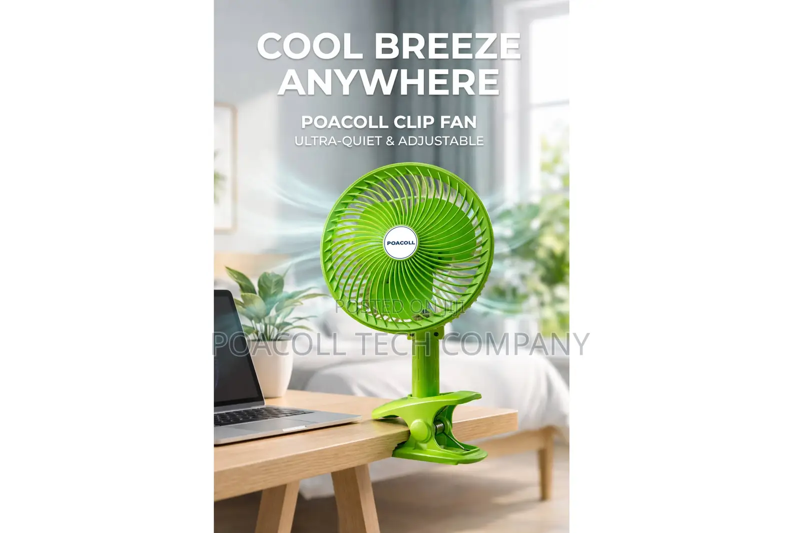Desktop Fan / Feni Ya Kuchaji