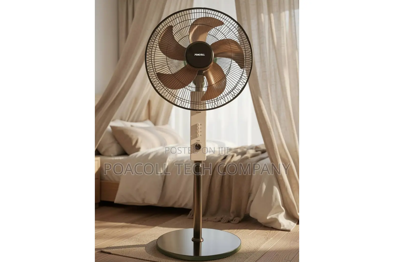 Stand Fan, 16" Inches Metal Blade / Classic Jd-03