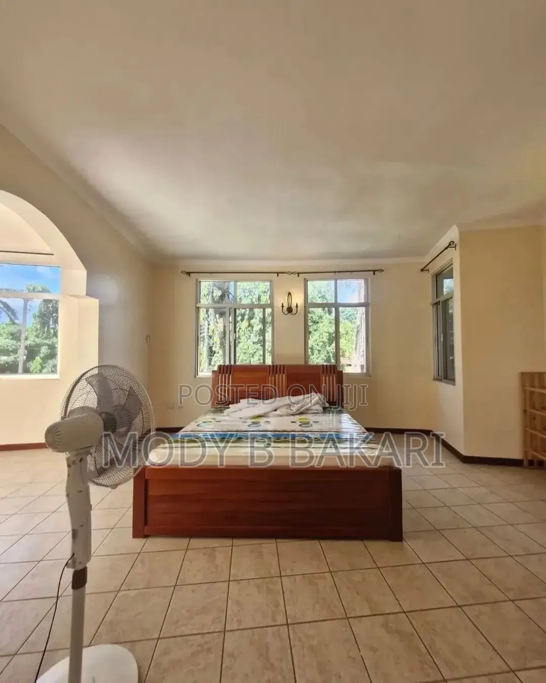 Furnished 3bdrm Villa in Mikocheni for rent