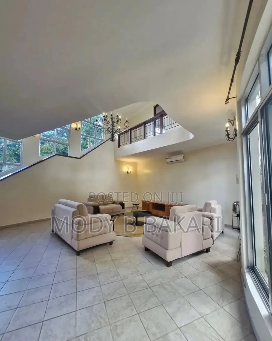 Furnished 3bdrm Villa in Mikocheni for rent
