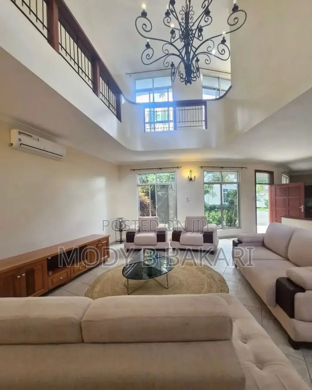 Furnished 3bdrm Villa in Mikocheni for rent