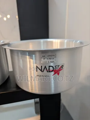 Nadstar Aluminum Sufuria 5pcs With Lid 19-20-21-22-23 Set - Inh260l
