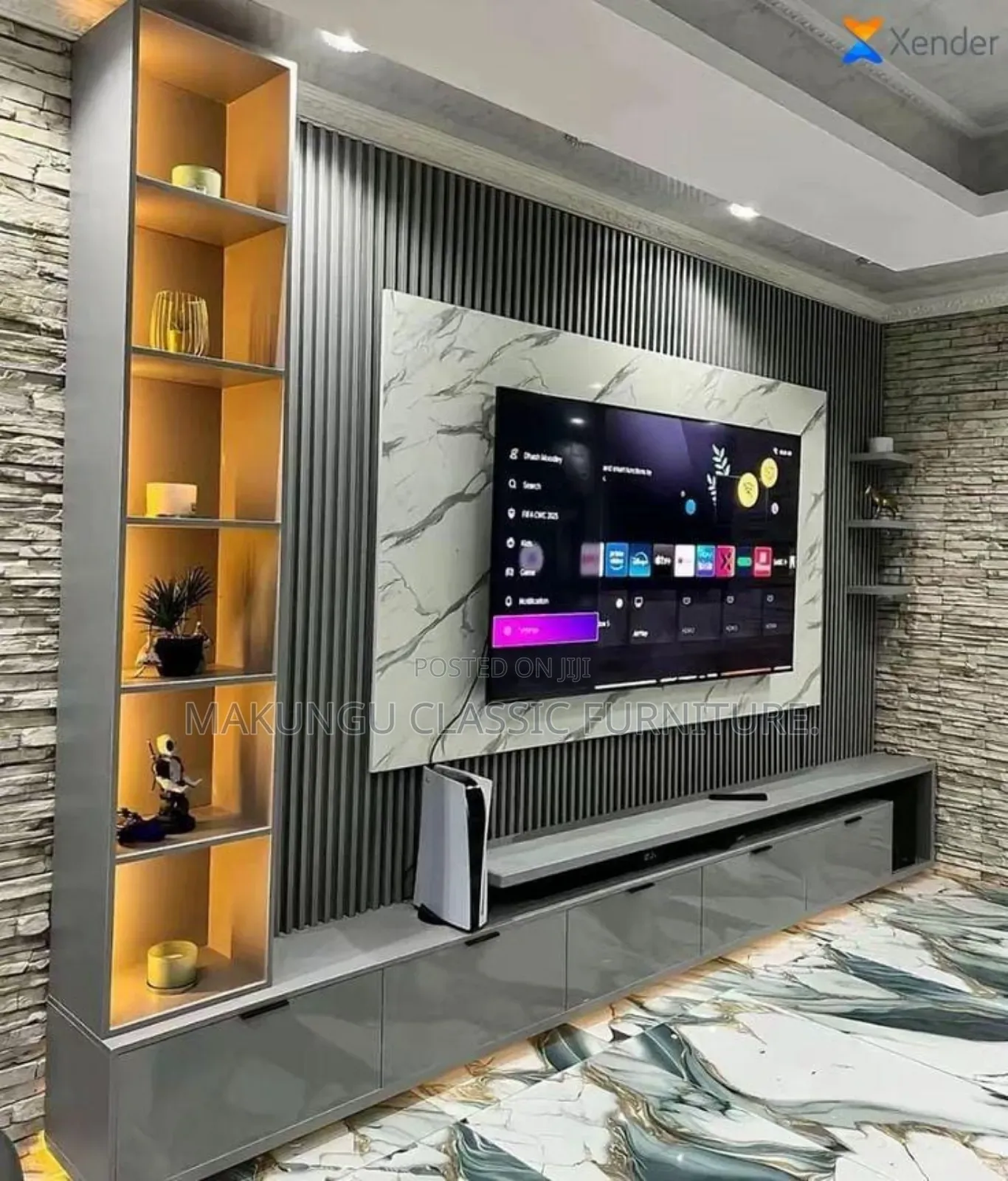 Tv Wallpapers and Showcase Decoration