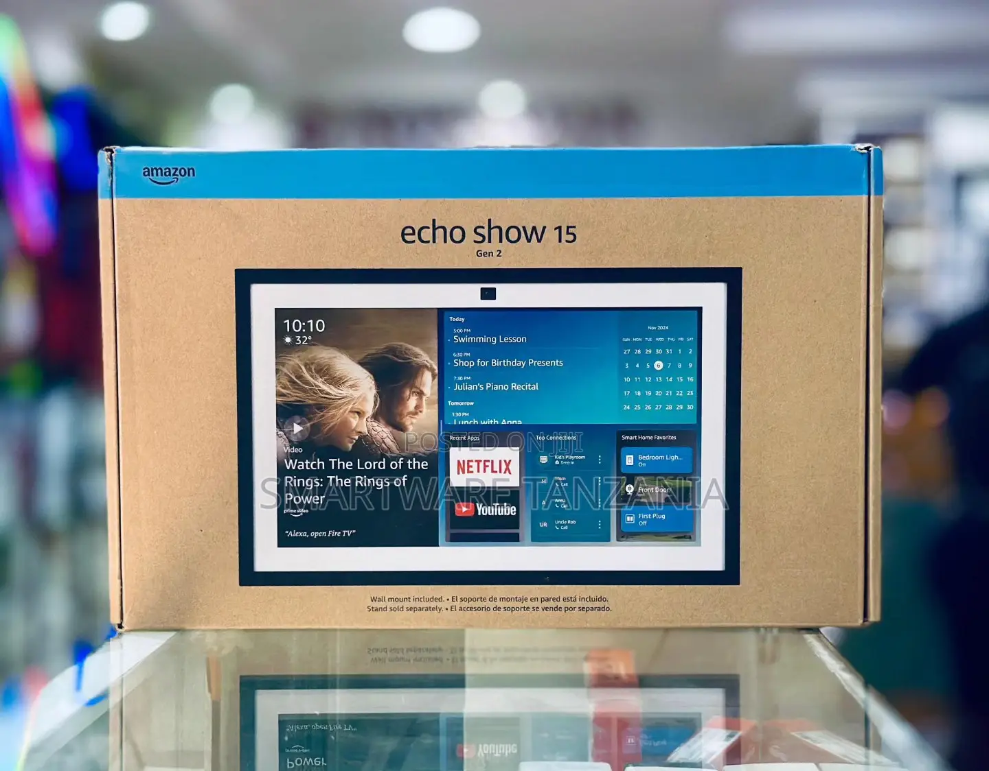Amazon Echo Show 15 Gen 2 Smart Display With Alexa Built-in