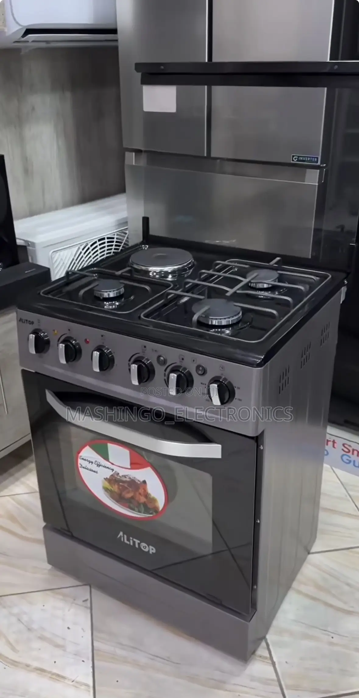 Alitop Oven 60*60 Gas Cooker