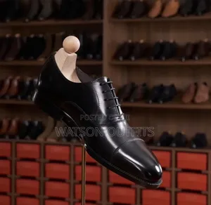 Men's Leather Shoes Dior Brand 2 Colours Black and Brown