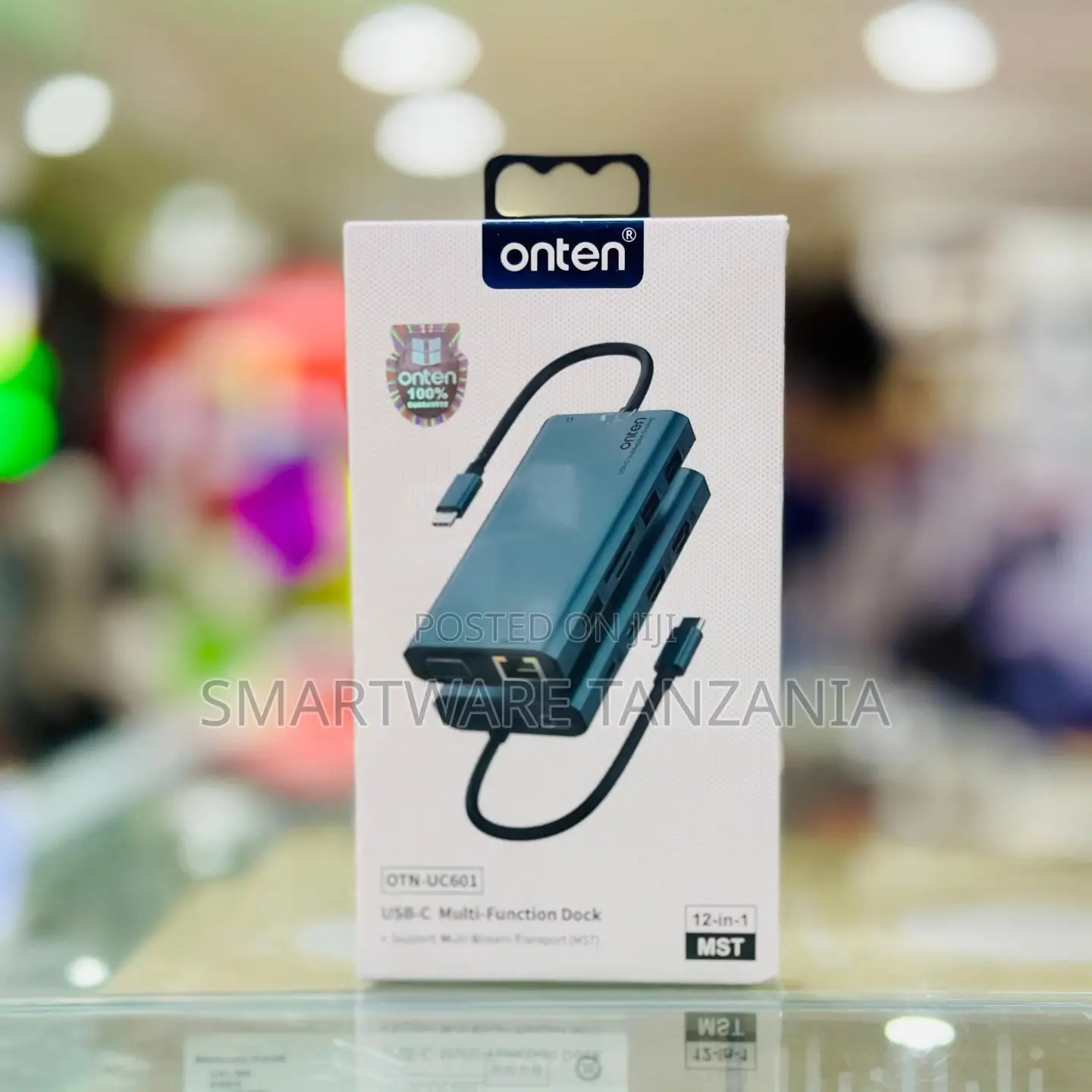 Onten Otn-uc601 12-in-1 Usb-c Docking Station With Mst Support