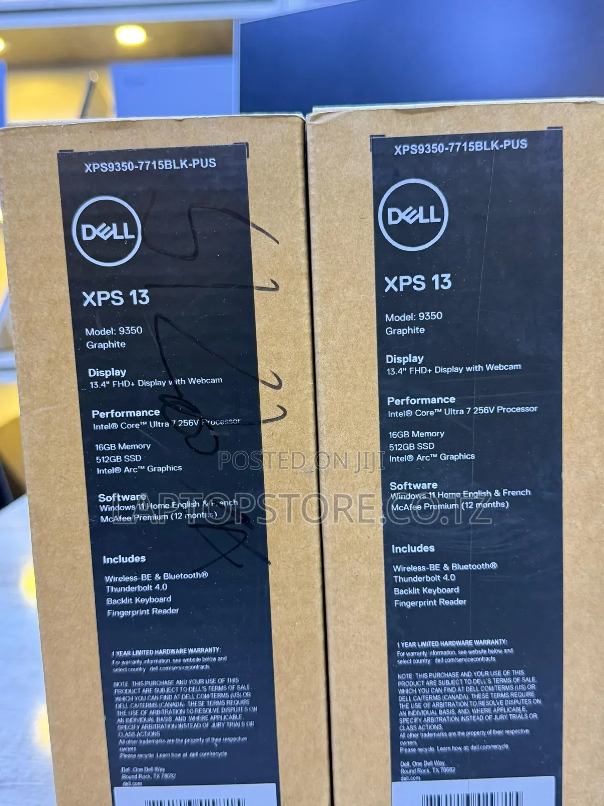 New Laptop Dell XPS 13 9350 16GB Intel Core Ultra 7 SSD 512GB