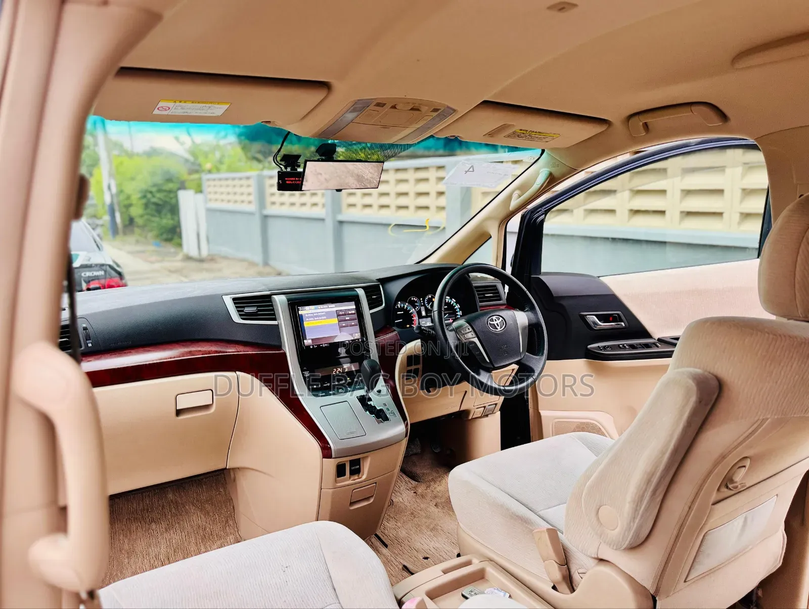 Toyota Alphard 2010 Blue