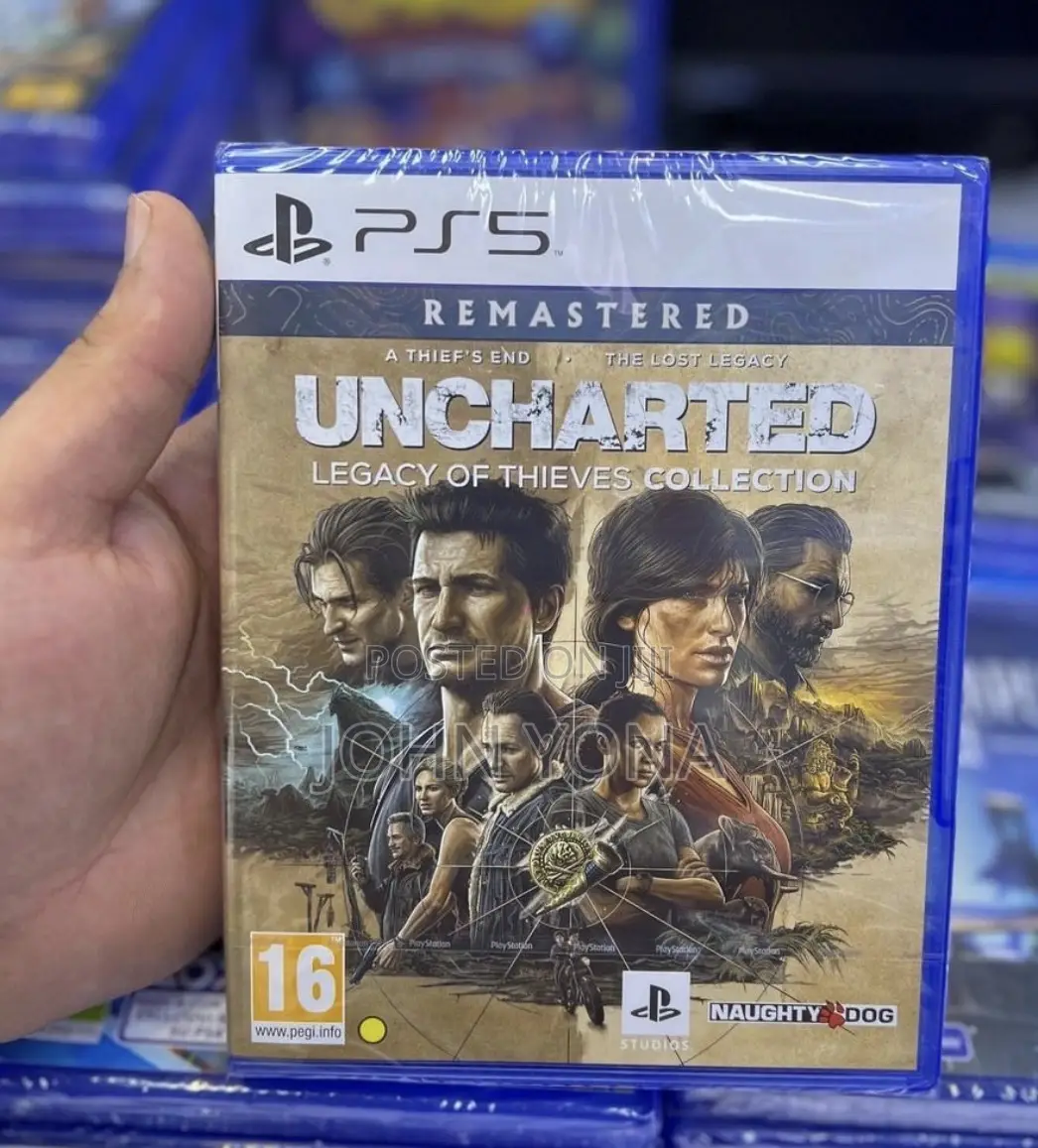 Uncharted Remastered Legacy of Thieves Collection Pa 5 Cd