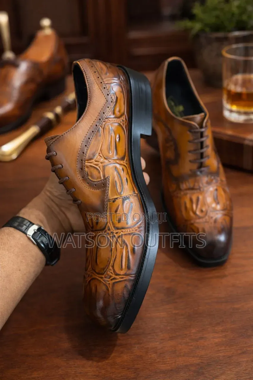 Men's Leather Shoes J.M.Weston Finely Branded or Modelled