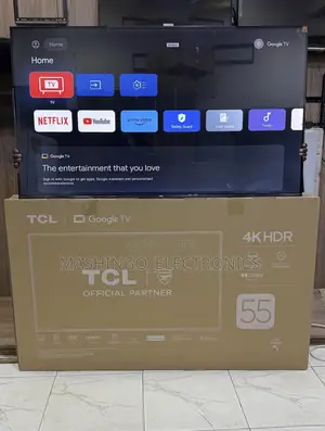 55 Inches TCL Smart Tv – Uhd || Google Tv