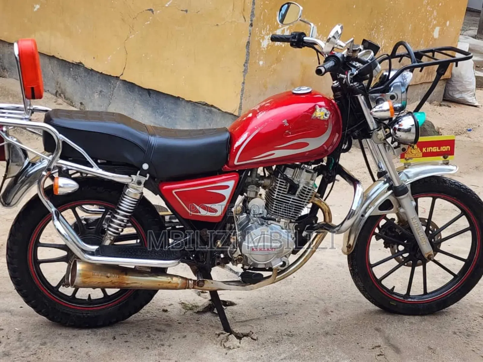 Simba Rover Scooter 150cc 2025 Red
