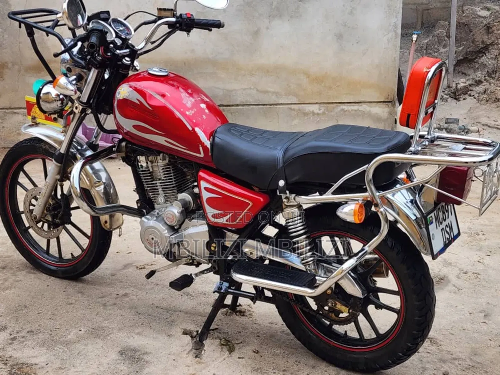 Simba Rover Scooter 150cc 2025 Red
