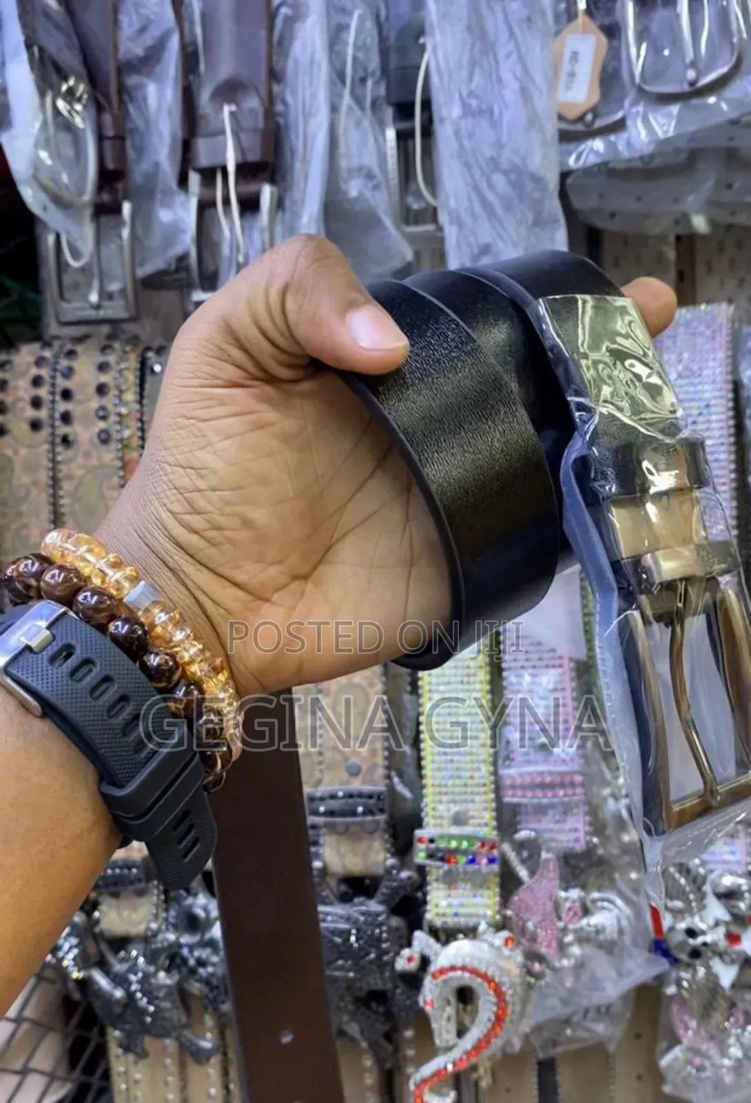 Quality Man Belt Available Karibuni Sanaa