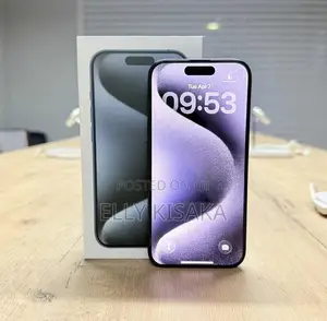 New Apple iPhone 15 Pro 256 GB Black