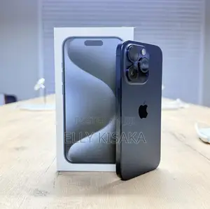 New Apple iPhone 15 Pro 256 GB Black