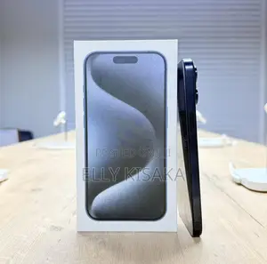 New Apple iPhone 15 Pro 256 GB Black