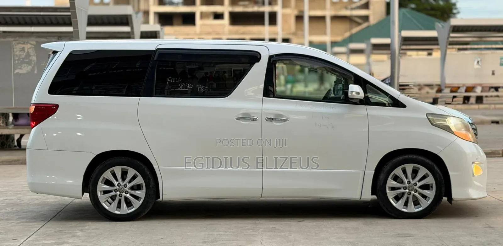 Toyota Alphard 2010 White
